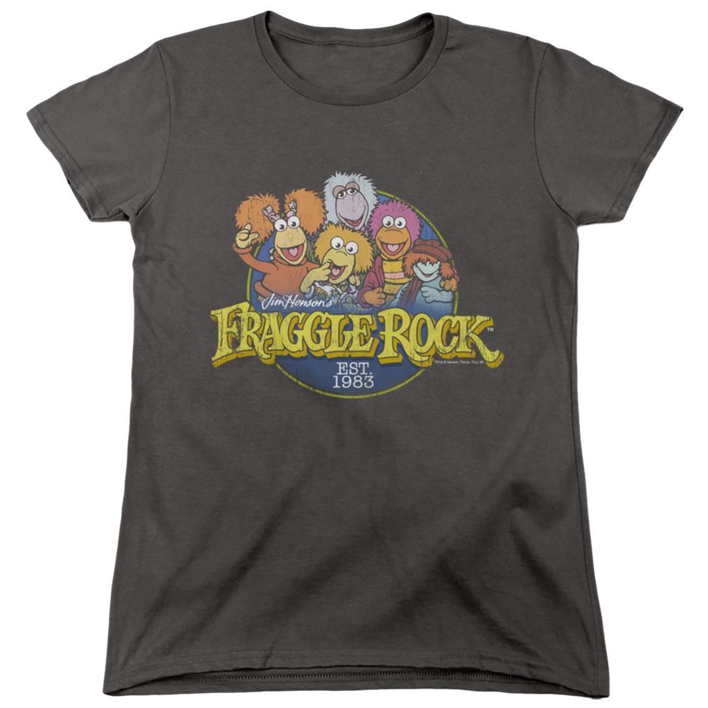 Fraggle Rock Circle Logo Women's 18/1 Cotton Short-Sleeve T-Shirt