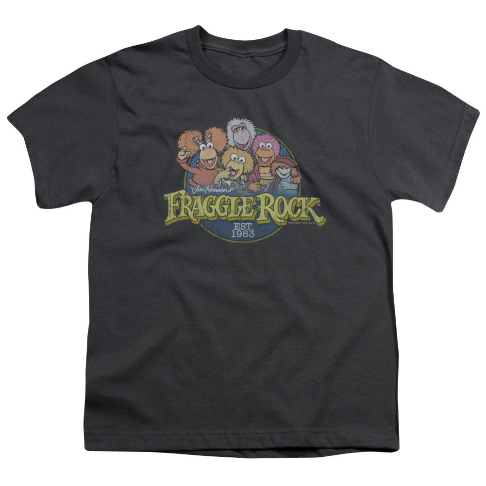 Fraggle Rock Circle Logo Youth 18/1 100% Cotton Short-Sleeve T-Shirt