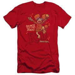 Fraggle Rock Dance Men's Ultra-Soft 30/1 Cotton Slim Short-Sleeve T-Shirt