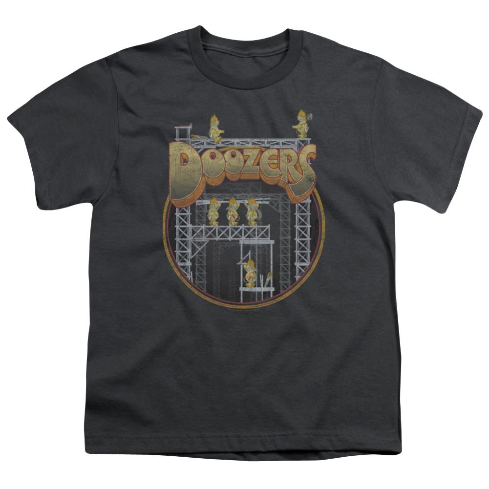 Fraggle Rock Doozers Construction Youth 18/1 100% Cotton Short-Sleeve T-Shirt