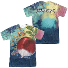 Fraggle Rock Giant Radish (Front/Back Print) Men's Regular Fit Polyester Short-Sleeve T-Shirt