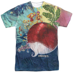 Fraggle Rock Giant Radish Men's Regular Fit Polyester Short-Sleeve T-Shirt