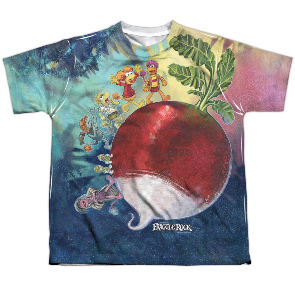 Fraggle Rock Giant Radish Youth Regular Fit Poly Short-Sleeve T-Shirt
