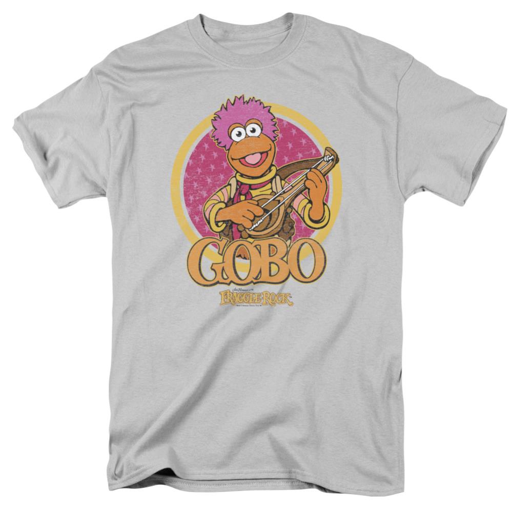 Fraggle Rock Gobo Circle Men's 18/1 Cotton Short-Sleeve T-Shirt