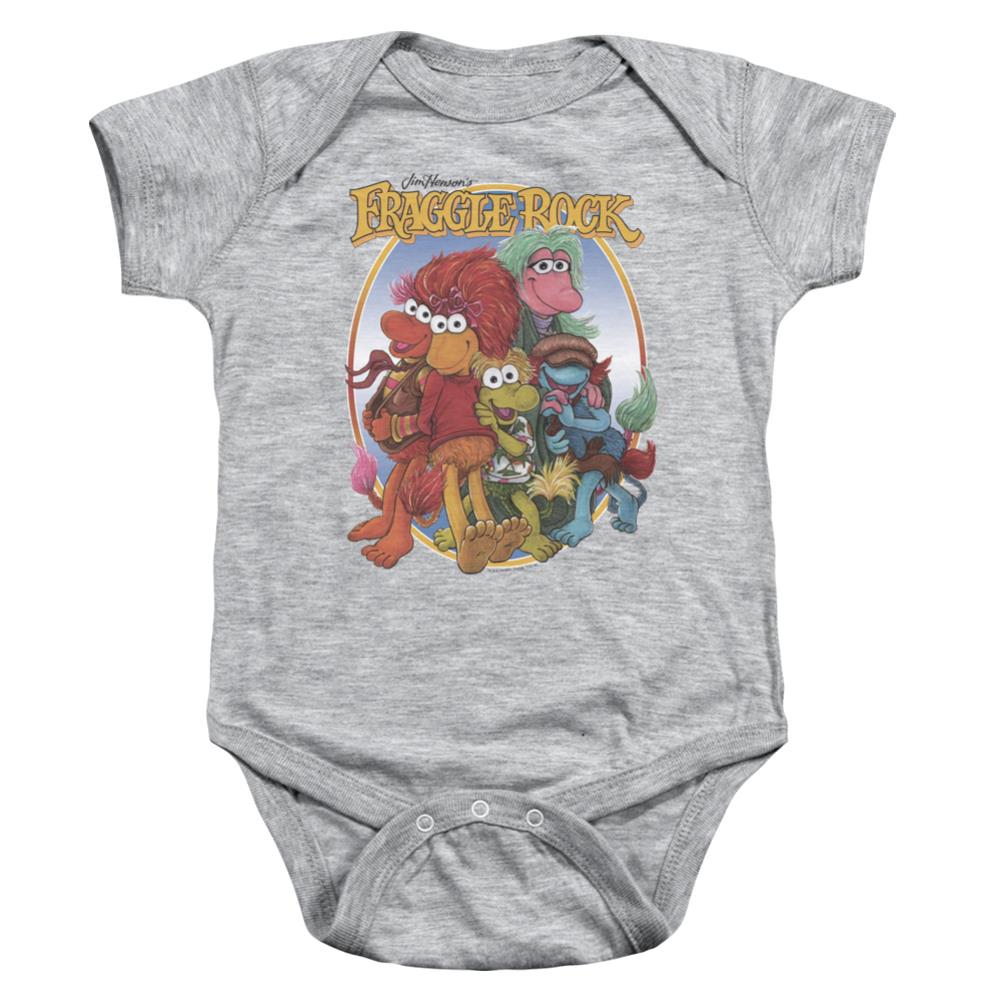 Fraggle Rock Group Hug Infant's Cotton SS Snapsuit