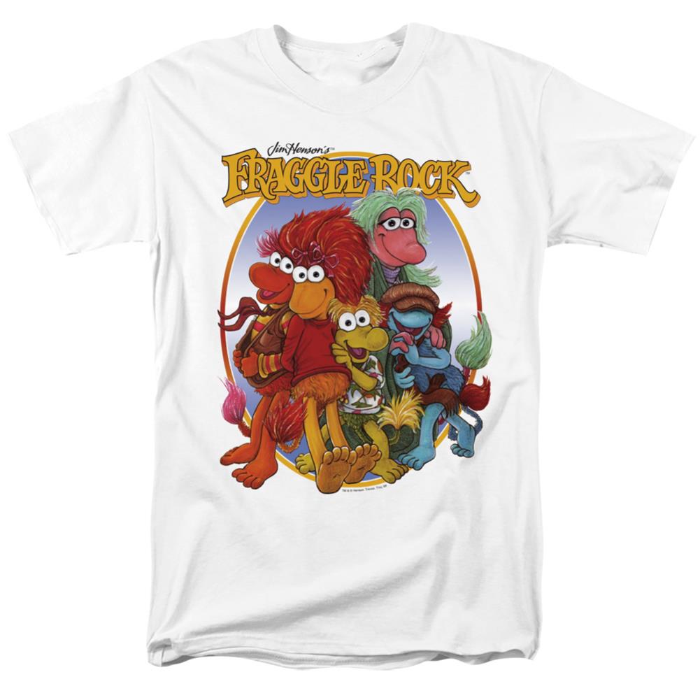 Fraggle Rock Group Hug Men's 18/1 Cotton Short-Sleeve T-Shirt