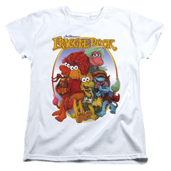 Fraggle Rock Group Hug Women's 18/1 Cotton Short-Sleeve T-Shirt