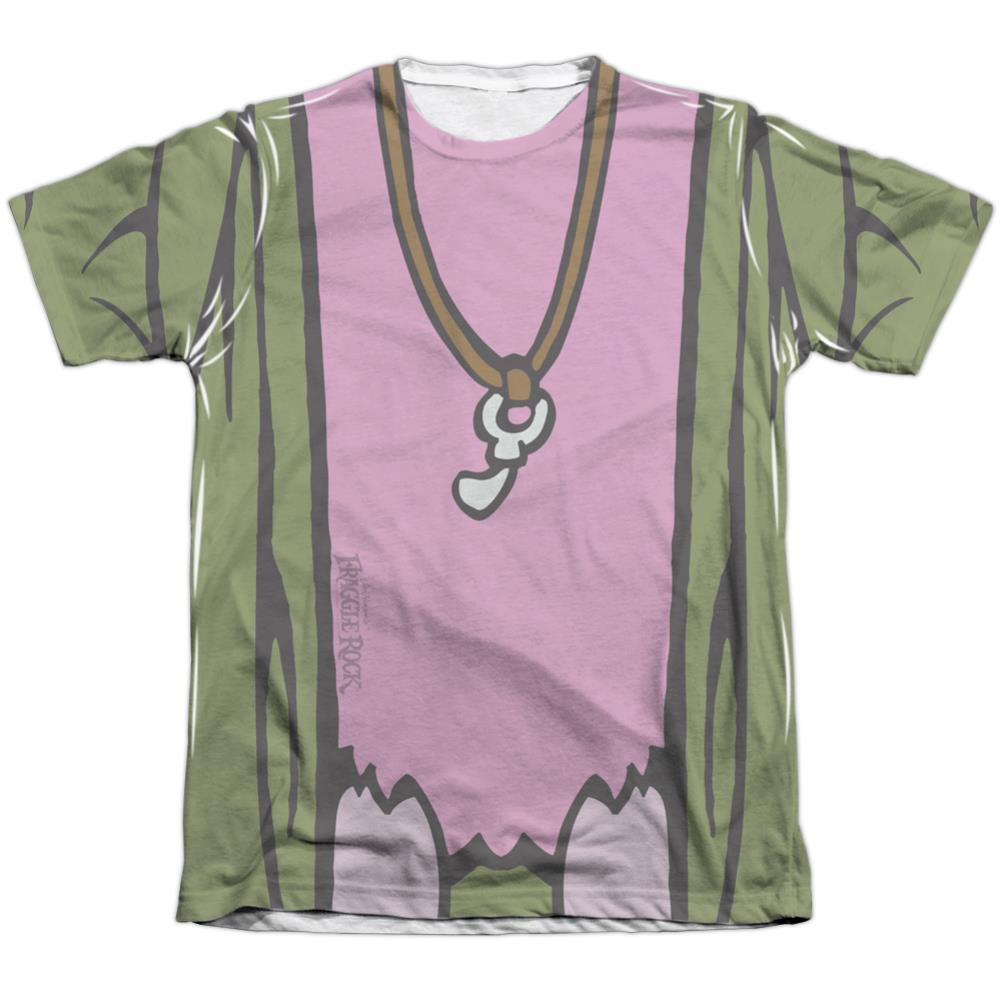 Fraggle Rock Mokey Uniform Men's Regular Fit Poly Cotton Short-Sleeve T-Shirt