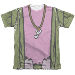 Fraggle Rock Mokey Uniform Men's Regular Fit Poly Cotton Short-Sleeve T-Shirt