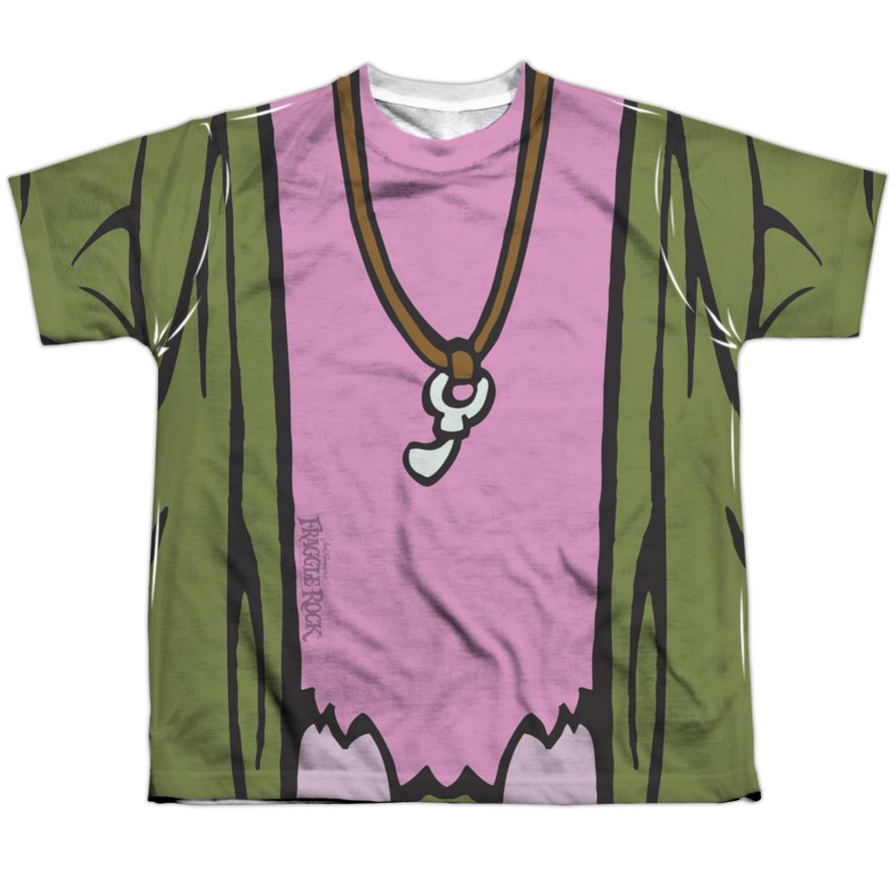 Fraggle Rock Mokey Uniform Youth Regular Fit Poly Short-Sleeve T-Shirt