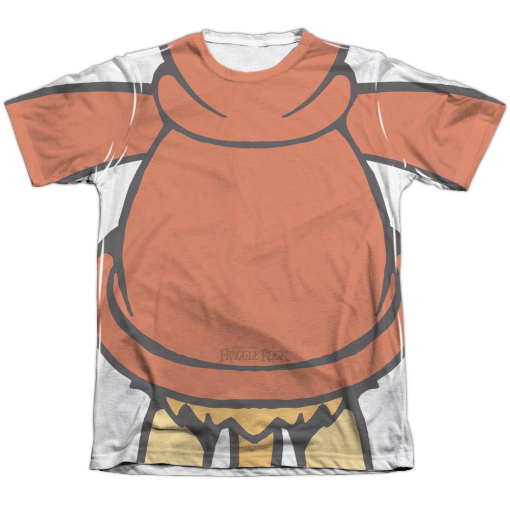 Fraggle Rock Red Uniform Men's Regular Fit Poly Cotton Short-Sleeve T-Shirt