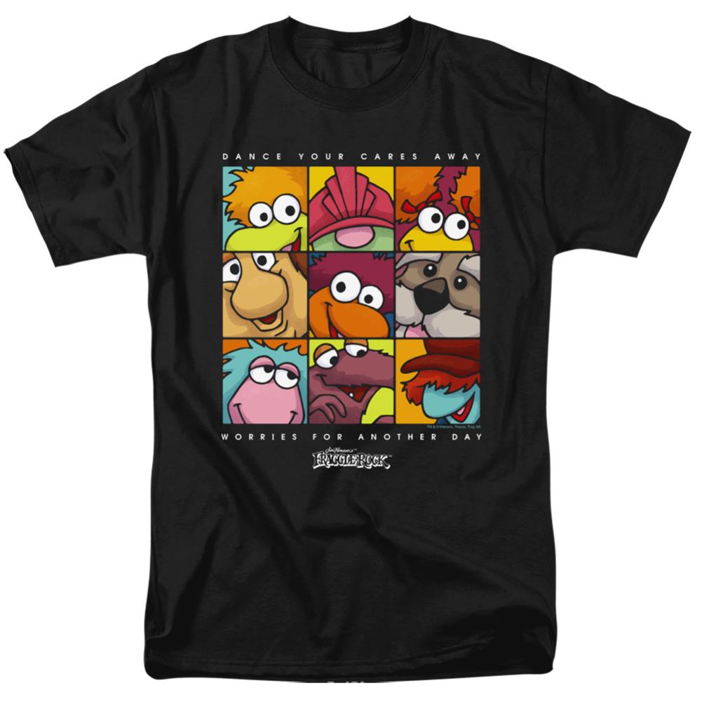 Fraggle Rock Squared Men's 18/1 Cotton Short-Sleeve T-Shirt