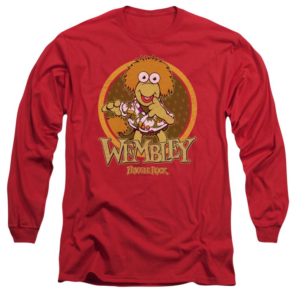 Fraggle Rock Wembley Circle Men's 18/1 Cotton Long-Sleeve T-Shirt