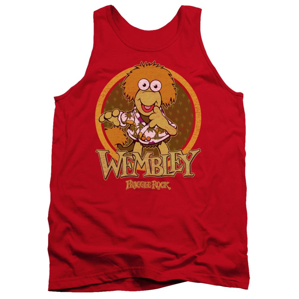 Fraggle Rock Wembley Circle Men's 18/1 Cotton Tank Top