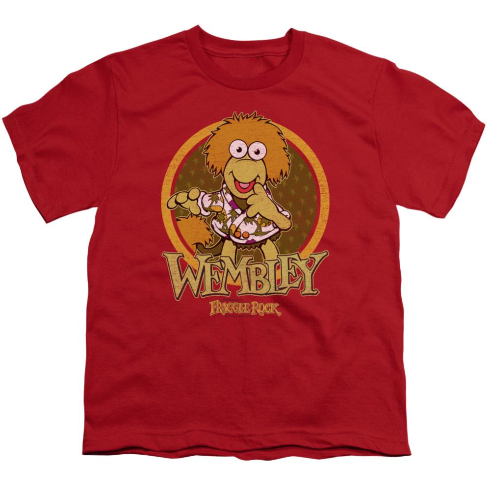 Fraggle Rock Wembley Circle Youth 18/1 100% Cotton Short-Sleeve T-Shirt