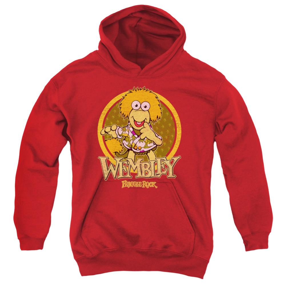 Fraggle Rock Wembley Circle Youth Cotton Poly Pull-Over Hoodie
