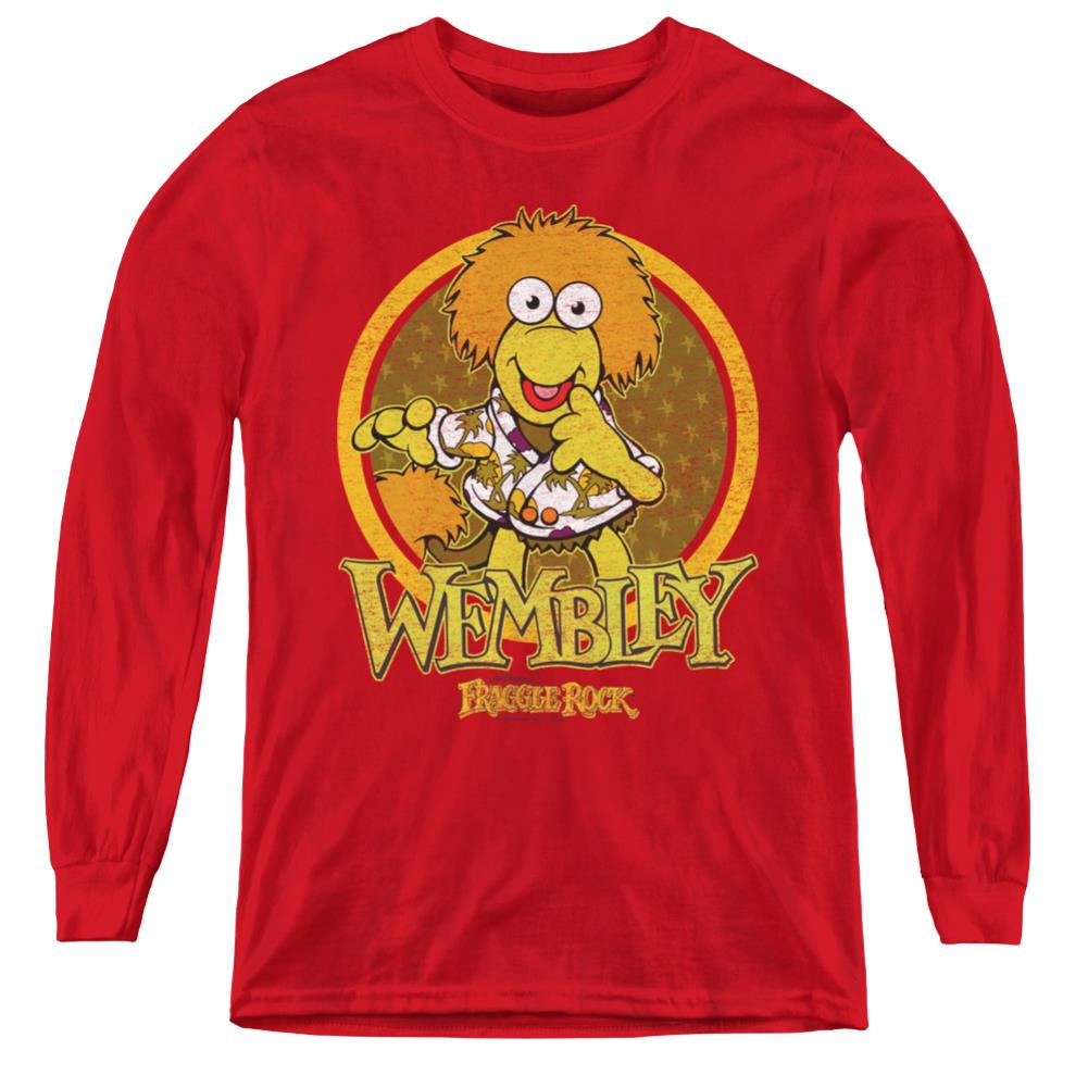 Fraggle Rock Wembley Circle Youth Long-Sleeve T-Shirt