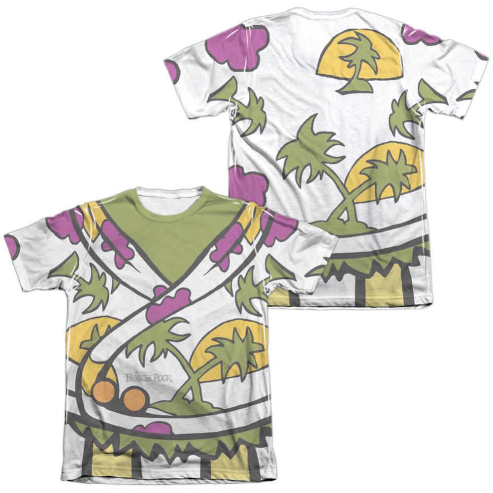 Fraggle Rock Wembly Uniform (Front/Back Print) Men's Regular Fit Poly Cotton Short-Sleeve T-Shirt