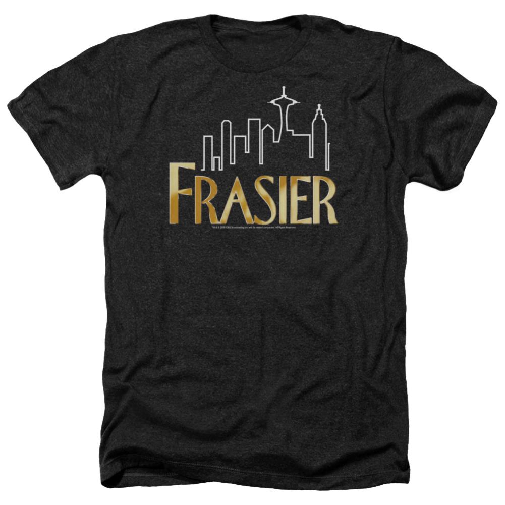 Frasier Frasier Logo Men's 30/1 Heather 60 40 Poly Short-Sleeve T-Shirt