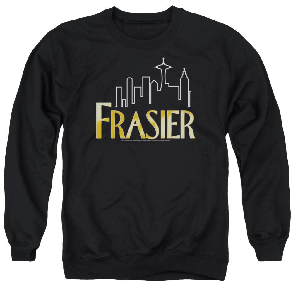 Frasier Frasier Logo Men's Crewneck 50 50 Poly Long-Sleeve T-Shirt