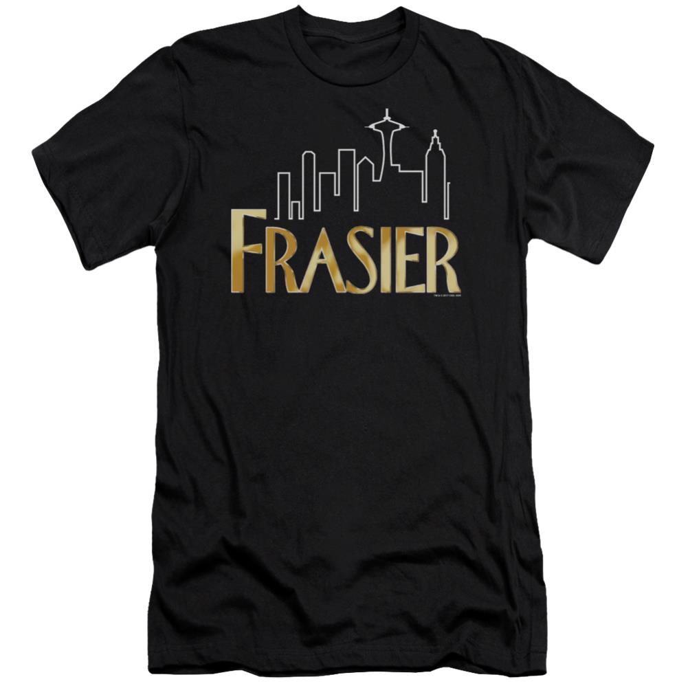 Frasier Frasier Logo Men's Ultra-Soft 30/1 Cotton Slim Short-Sleeve T-Shirt