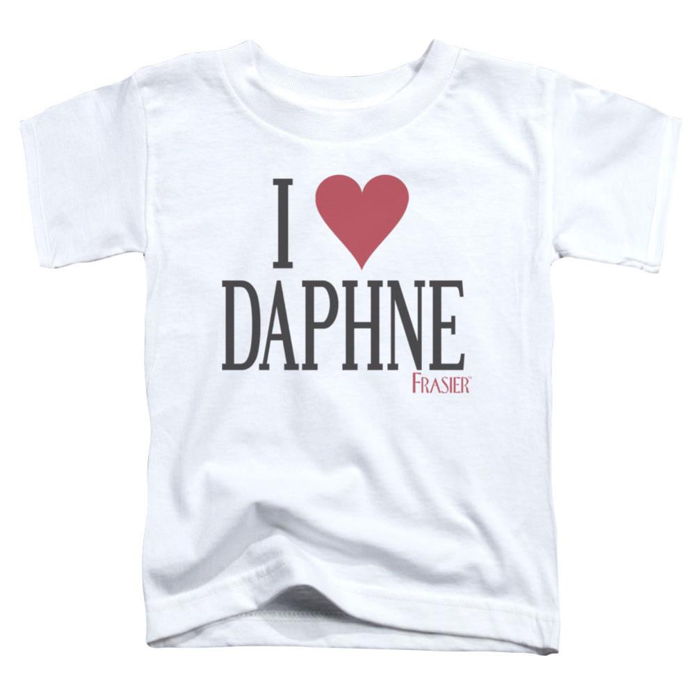 Frasier I Heart Daphne Toddler 18/1 Cotton Short-Sleeve T-Shirt