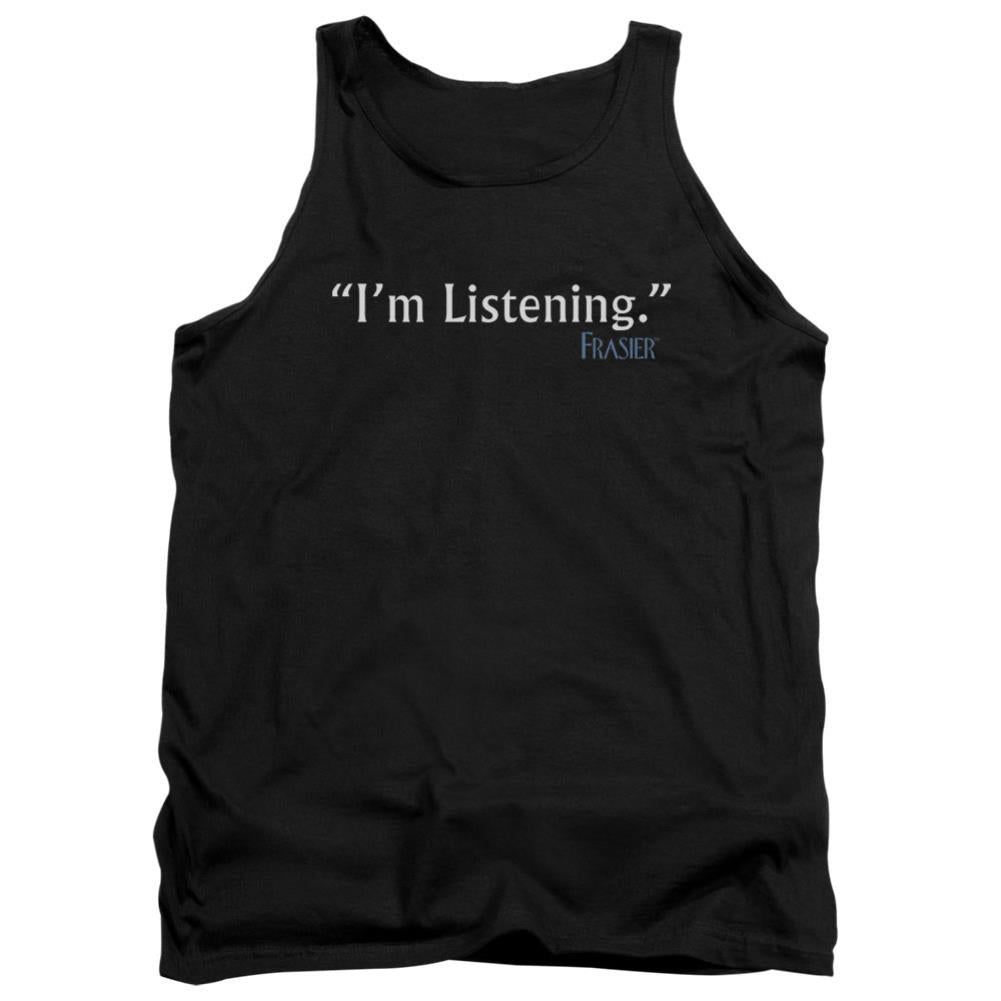 Frasier Im Listening Men's 18/1 Cotton Tank Top