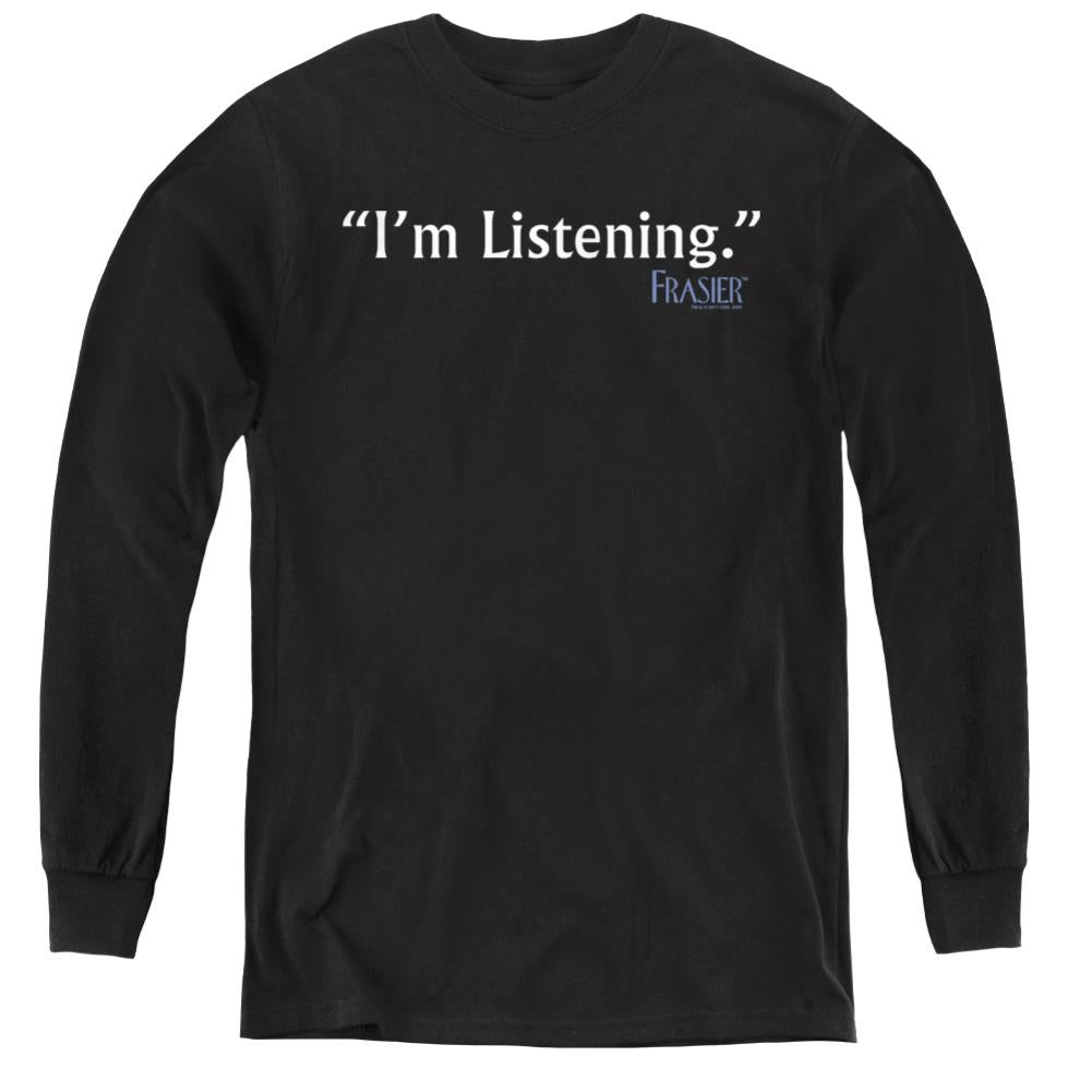 Frasier Im Listening Youth Long-Sleeve T-Shirt