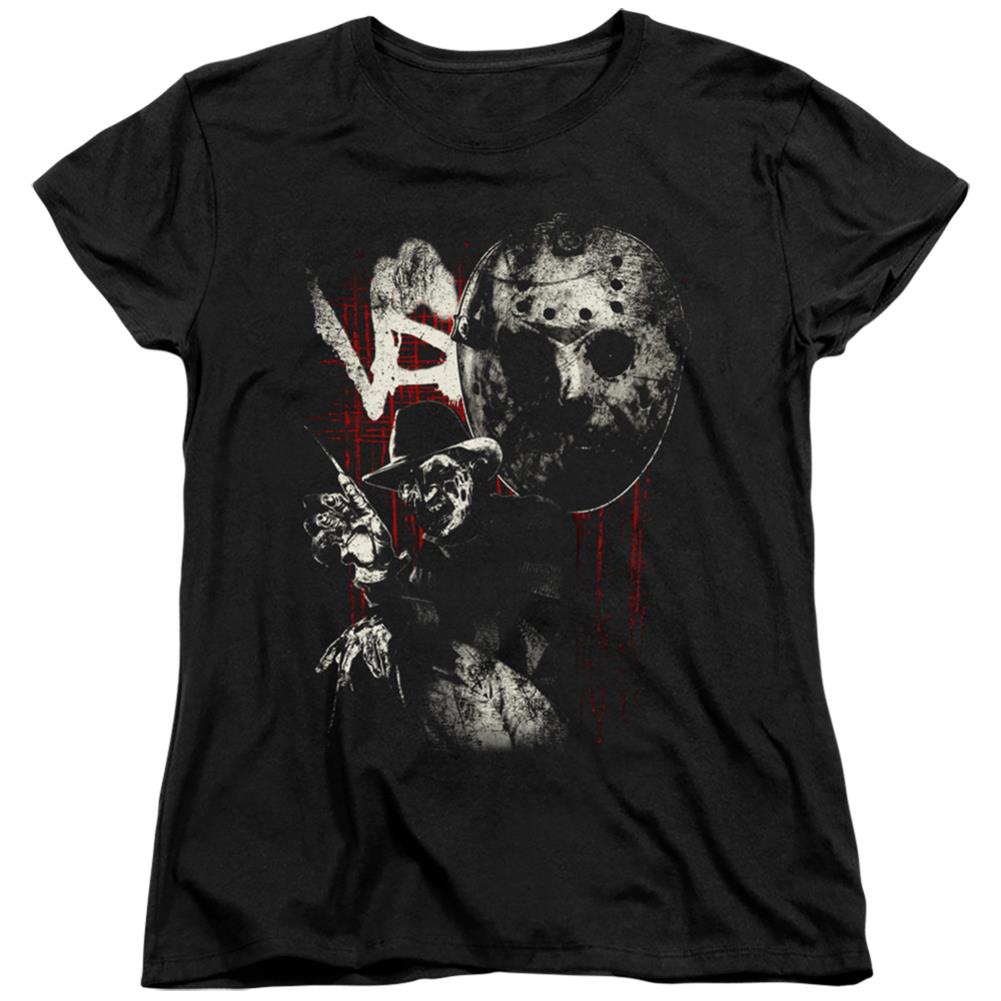 Freddy vs. Jason Scratches Women's 18/1 Cotton Short-Sleeve T-Shirt