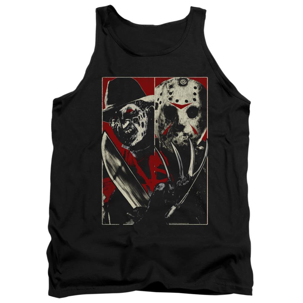 Freddy vs. Jason Vs Men's 18/1 Cotton Tank Top