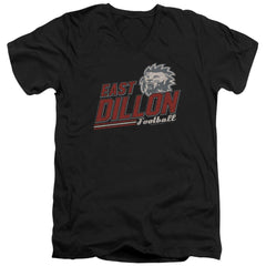 Friday Night Lights Athletic Lions Men's 30/1 Cotton Slim V-Neck T-Shirt