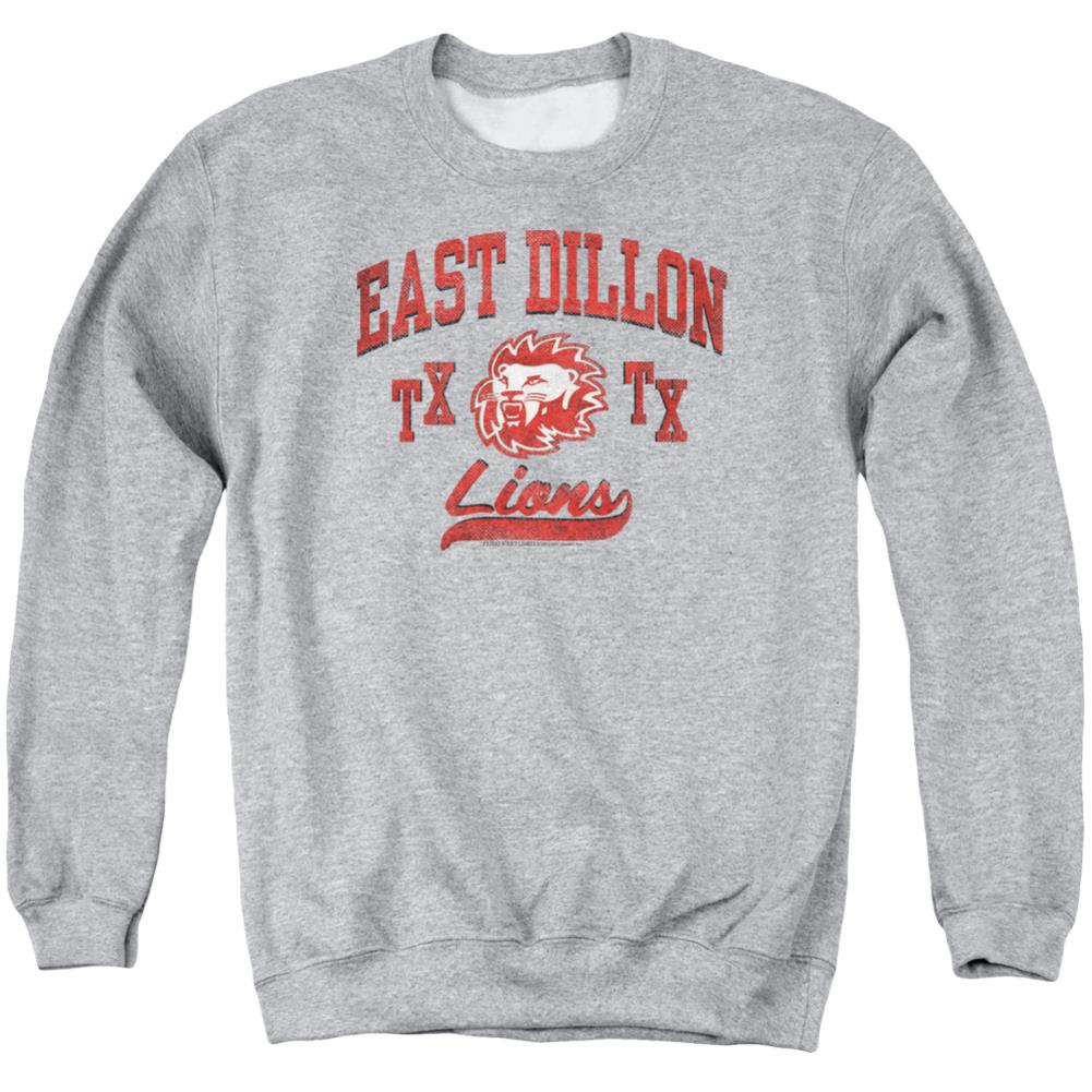 Friday Night Lights Athletic Lions Men's Crewneck 50 50 Poly Long-Sleeve T-Shirt