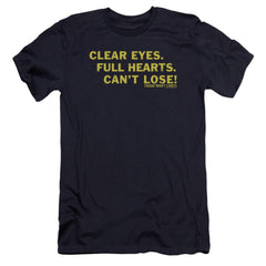 Friday Night Lights Clear Eyes Men's Ultra-Soft 30/1 Cotton Slim Short-Sleeve T-Shirt