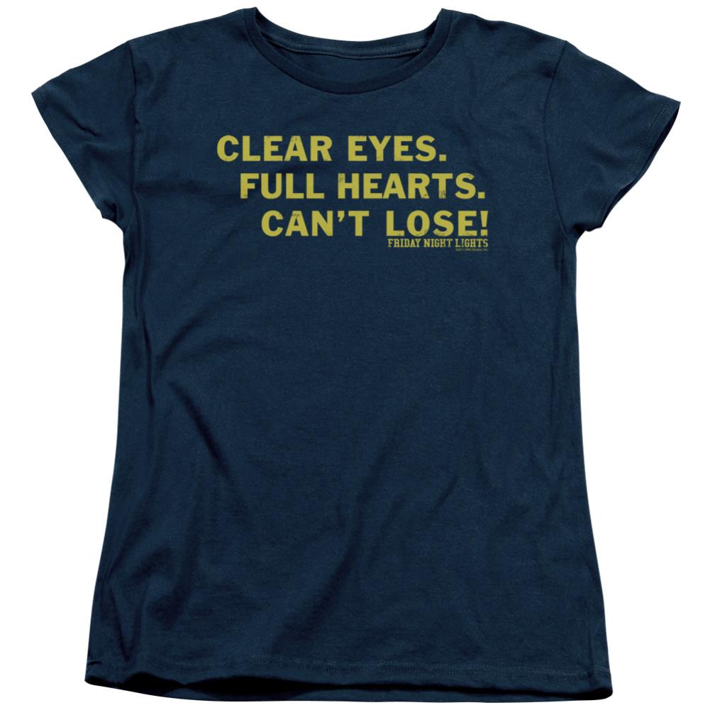 Friday Night Lights Clear Eyes Women's 18/1 Cotton Short-Sleeve T-Shirt