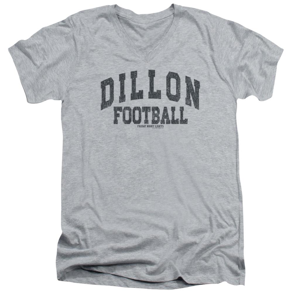 Friday Night Lights Dillion Arch Men's 30/1 Cotton Slim V-Neck T-Shirt
