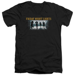 Friday Night Lights Game Time Men's 30/1 Cotton Slim V-Neck T-Shirt