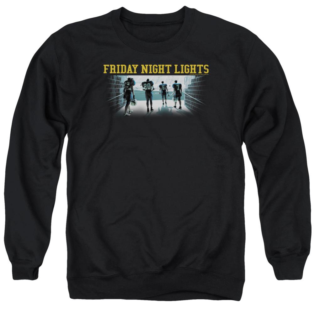 Friday Night Lights Game Time Men's Crewneck 50 50 Poly Long-Sleeve T-Shirt