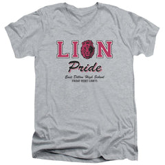 Friday Night Lights Lions Pride Men's 30/1 Cotton Slim V-Neck T-Shirt