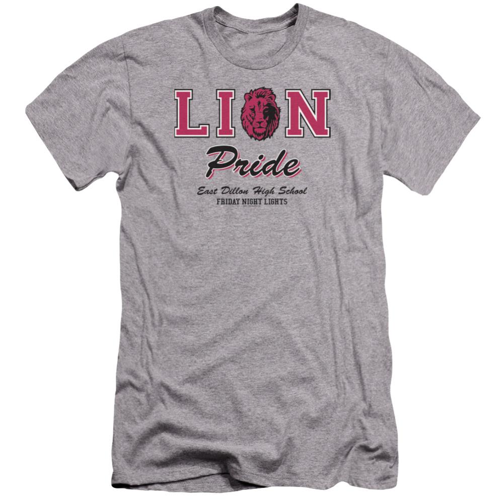 Friday Night Lights Lions Pride Men's Ultra-Soft 30/1 Cotton Slim Short-Sleeve T-Shirt