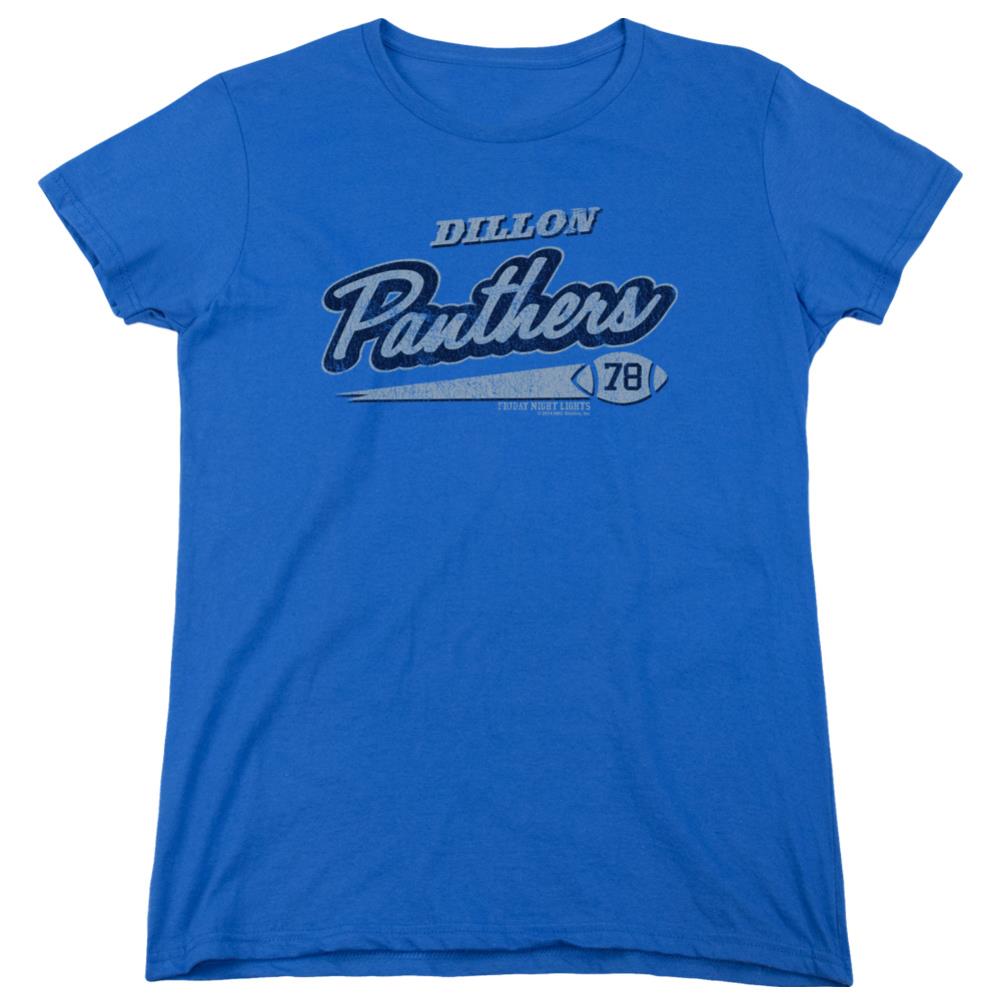 Friday Night Lights Panthers 78 Women's 18/1 Cotton Short-Sleeve T-Shirt