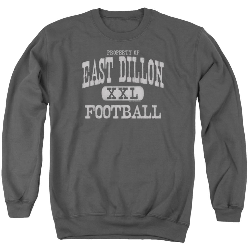 Friday Night Lights Property Of Men's Crewneck 50 50 Poly Long-Sleeve T-Shirt