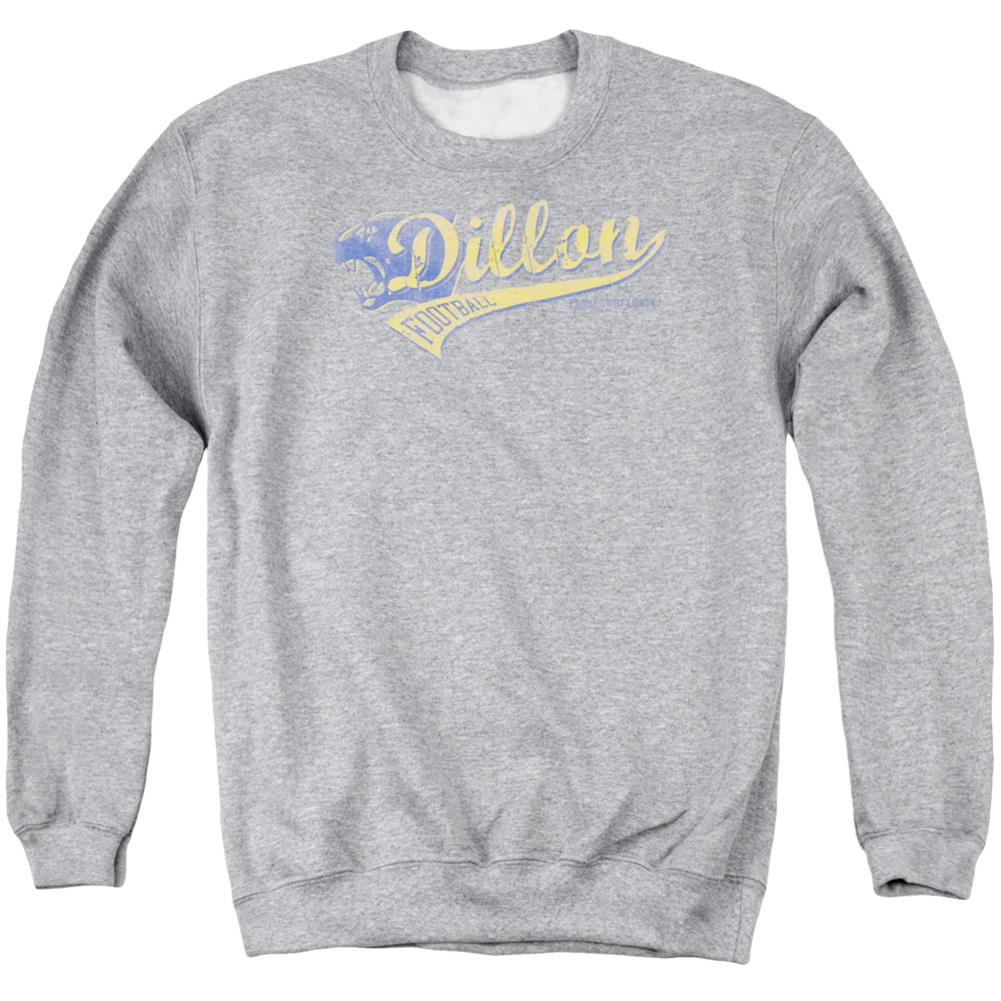 Friday Night Lights Team Spirit Men's Crewneck 50 50 Poly Long-Sleeve T-Shirt