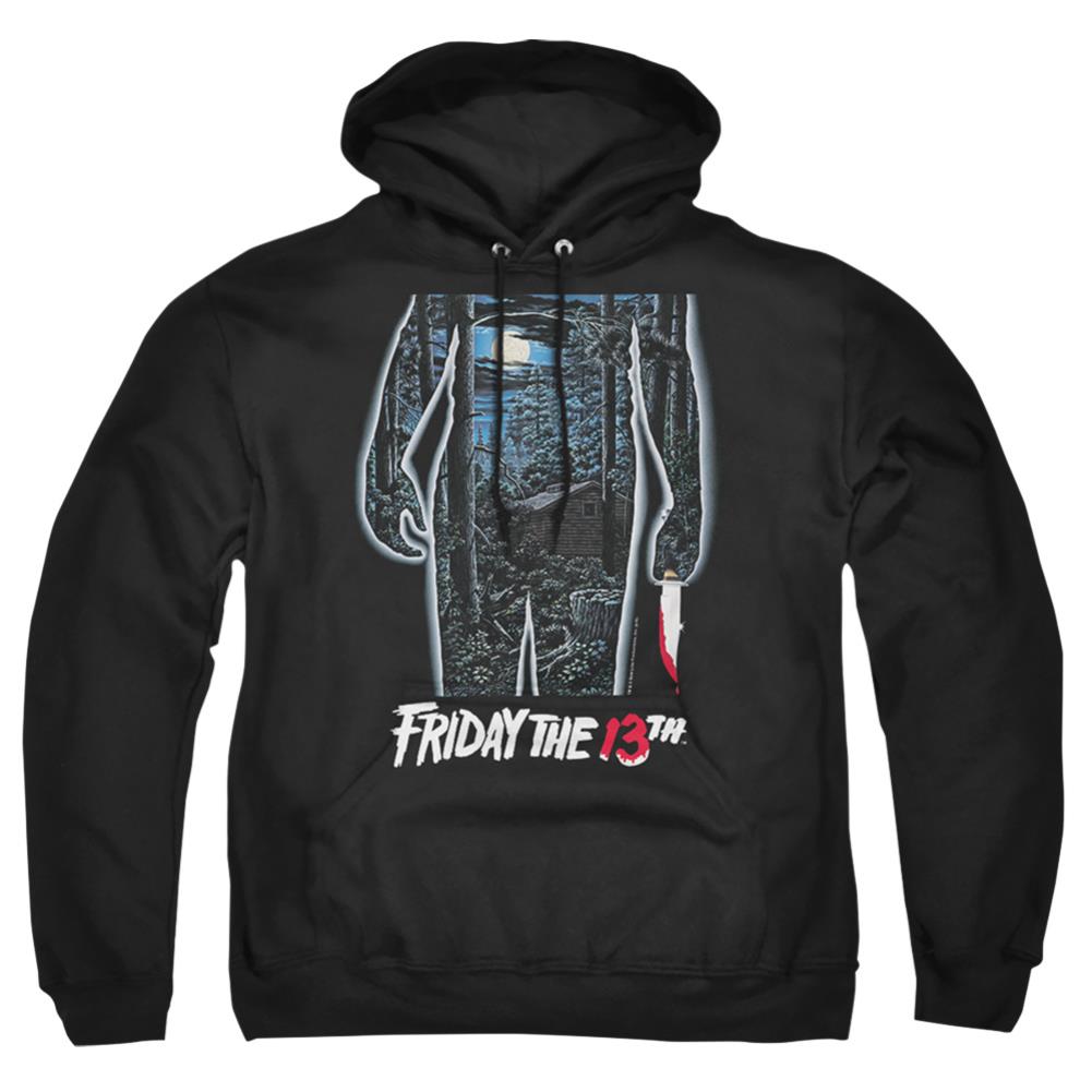 Friday The 13th 13th Poster Men's Pull-Over 75 25 Poly Hoodie