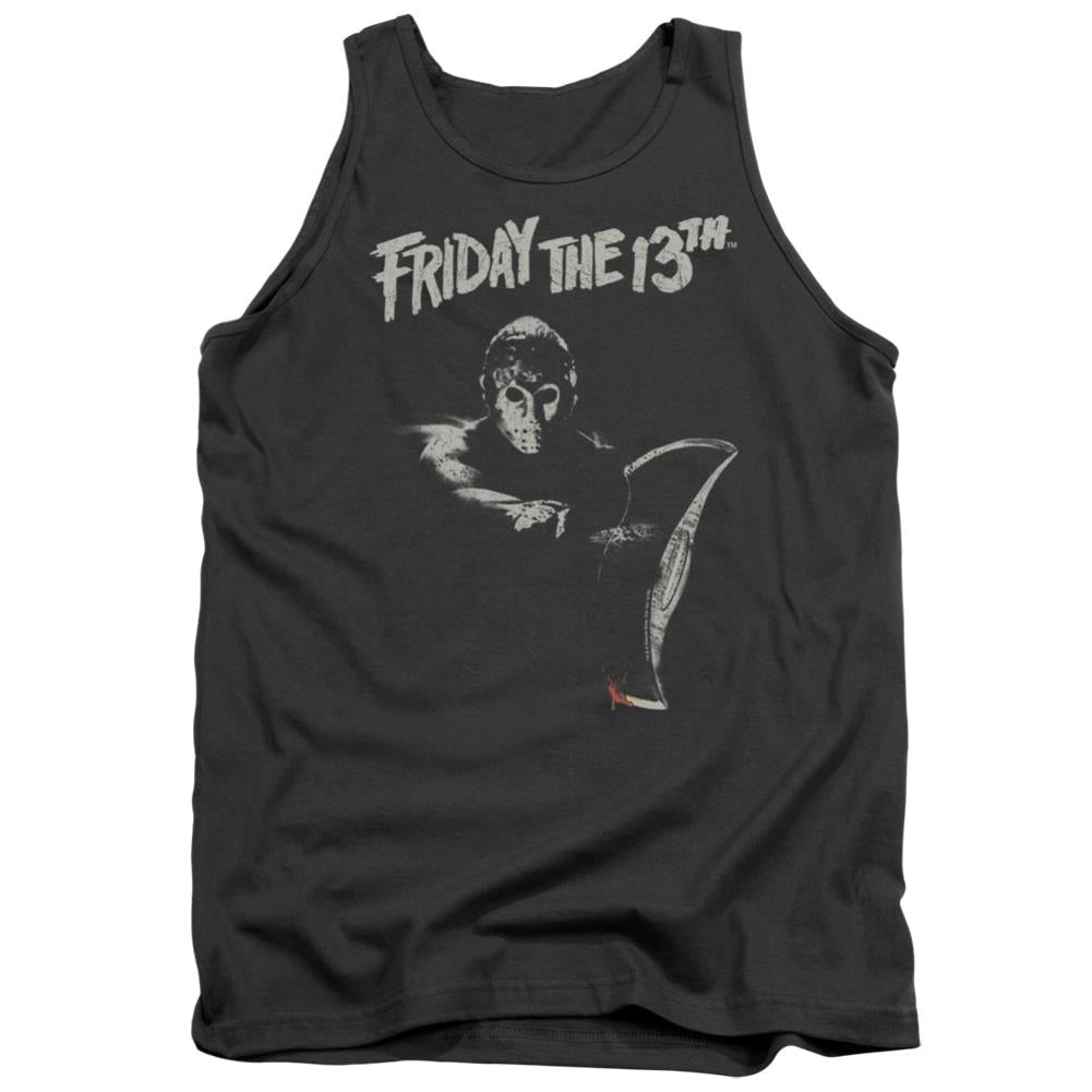 Friday The 13th Ax Men's 18/1 Cotton Tank Top