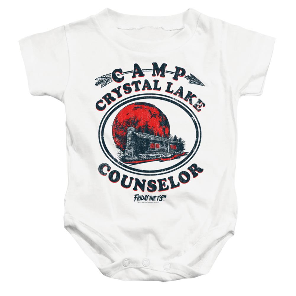Friday The 13th Camp Counselor Infant's Cotton SS Snapsuit