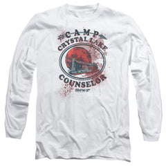 Friday The 13th Camp Counselor Victim Men's 18/1 Cotton Long-Sleeve T-Shirt