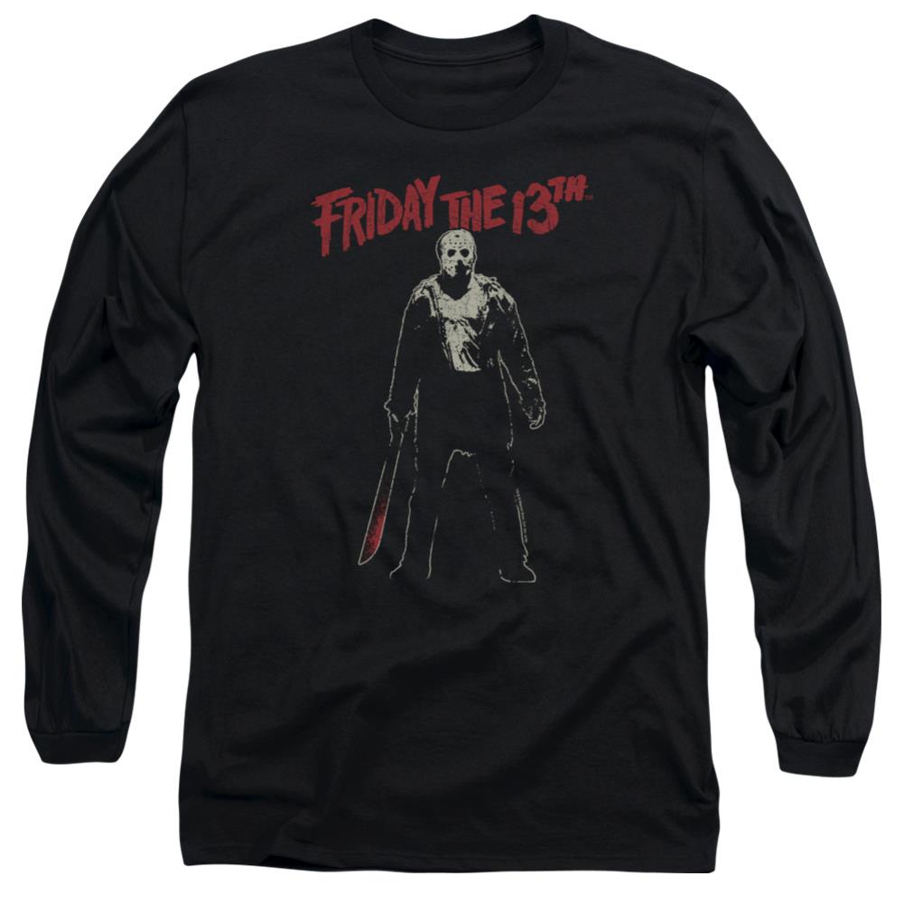 Friday The 13th Chchch Ahahah Men's 18/1 Cotton Long-Sleeve T-Shirt
