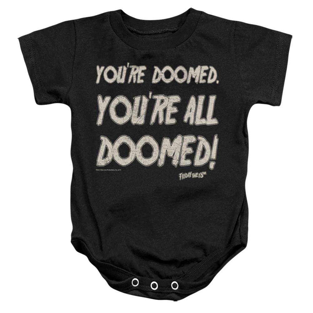 Friday The 13th Doomed Infant's Cotton SS Snapsuit