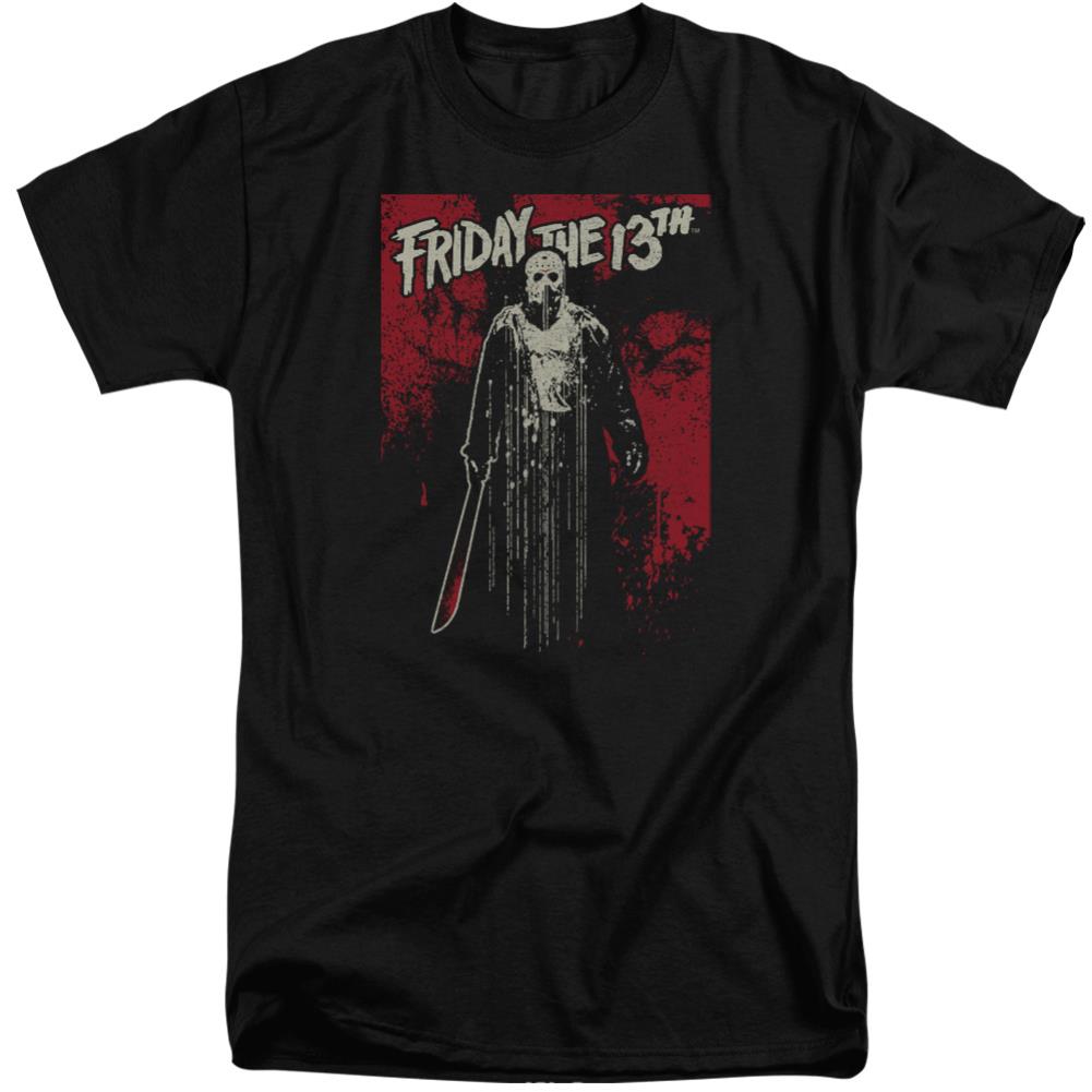 Friday The 13th Drip Men's 18/1 Tall Cotton Short-Sleeve T-Shirt