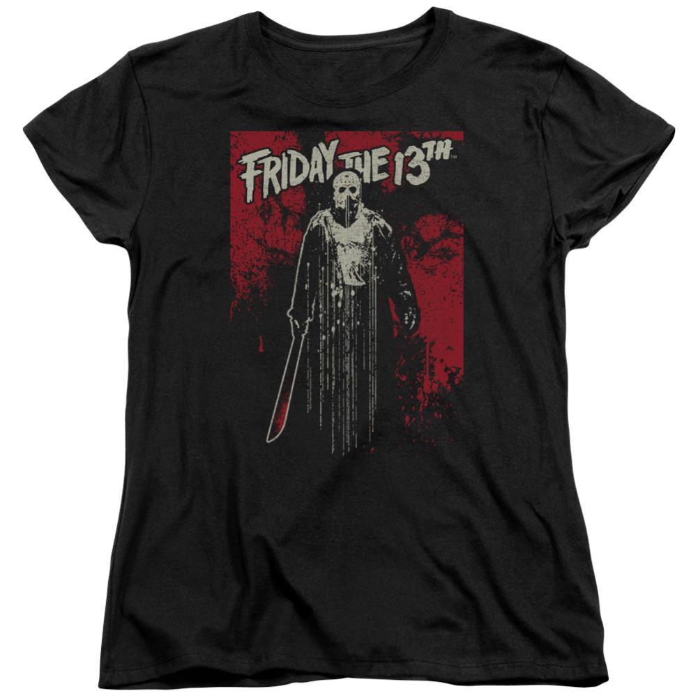 Friday The 13th Drip Women's 18/1 Cotton Short-Sleeve T-Shirt